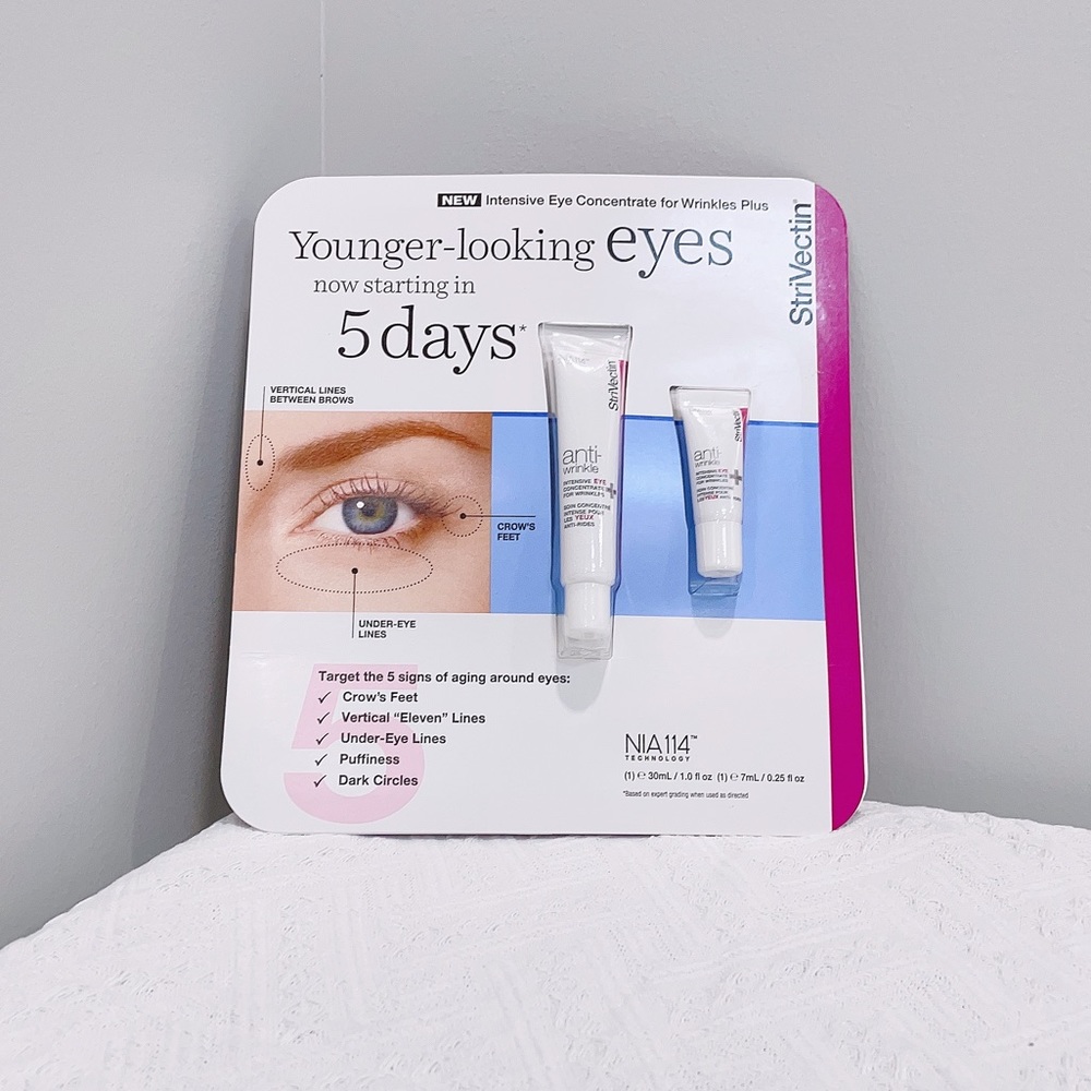 New StriVectin eye concentrate/ eye cream
